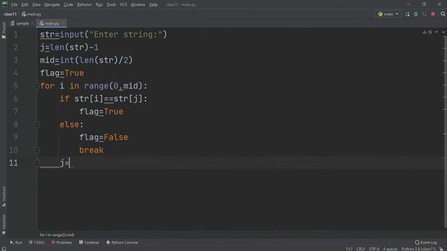 Python, Input a string and check whether it is a palindrome or not; convert the case of characters смотреть онлайн