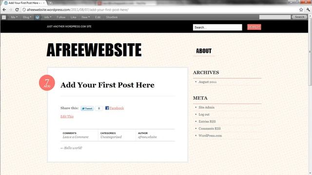 How Wordpress.com Registration Works. | Free Website Using Wordpress How To For Beginners Part 2 смотреть онлайн