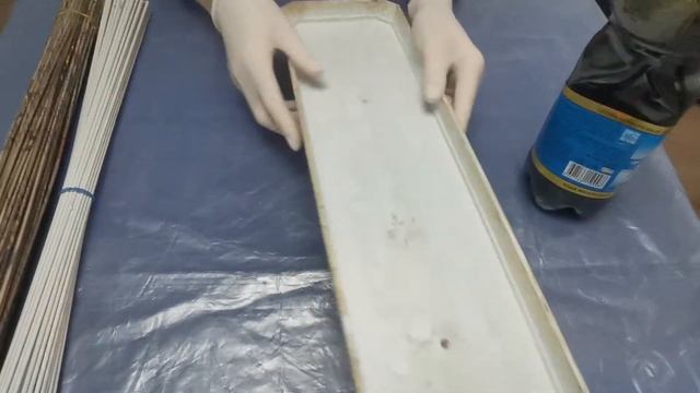 Красим трубочки из бумажной лозы смотреть онлайн