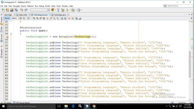 PrimeFaces - JSF Tutorial || Overlay Panel in PrimeFaces using Netbeans IDE || Part-31 смотреть онлайн