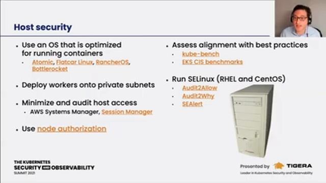 Observations from the field: Best Practices for Securing your Kubernetes Clusters смотреть онлайн