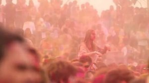 Фестиваль красок в Индии. HOLI