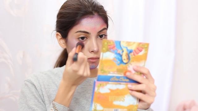 Макияж на Хэллоуин :РУСАЛКА ❉ Перевоплощение в русалку смотреть онлайн