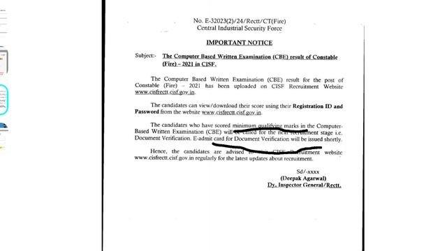 CISF Constable/Fire result out full details in Tamil // #cisresult #cisf #cisfgk смотреть онлайн