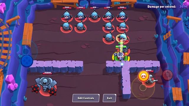 Trying all brawlers in training cave (part 2) смотреть онлайн