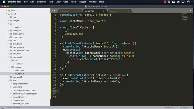 PWA part 1 смотреть онлайн
