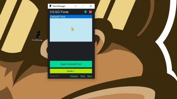 CS:GO Font Manager (Apply custom fonts in-game)
