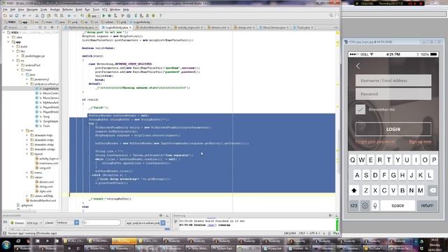 Android Studio Tutorial. Making a Register screen #2 (Java, JSON, HTTP POST) смотреть онлайн
