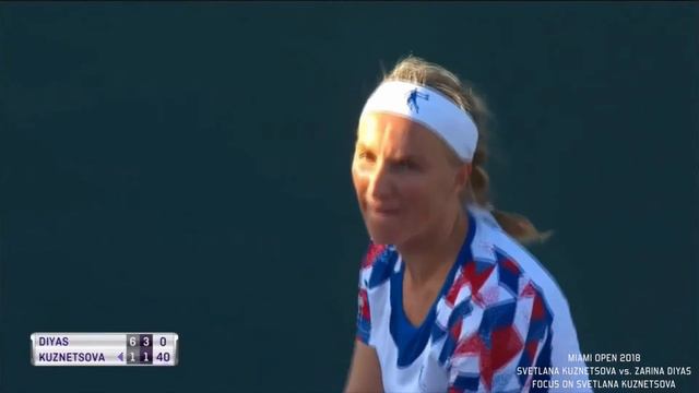 2018 Miami Open Sveta vs Diyas смотреть онлайн