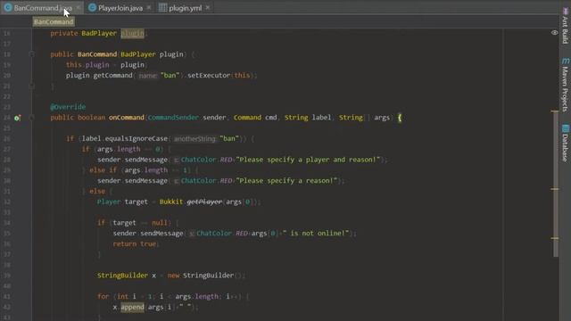 Bukkit Coding 1.11 | Episode 15 - Kicking & Banning смотреть онлайн