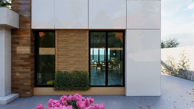 Дом "МЕЧТЫ" на берегу моря | 3Д визуализация "Эко-Дом". ArchiCAD - 3Dmax - Lumion смотреть онлайн