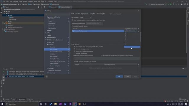 How to FIX Error: java: error: release version 5 not supported смотреть онлайн