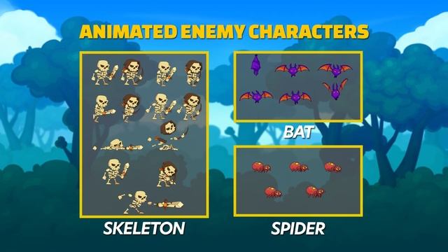 GameMaker Asset Bundles - Fantasy Side-Scrolling Platformer смотреть онлайн
