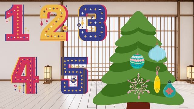 новогодние зимние песенки для детей. учимся считать до 10. учим цифры. учим числа. смотреть онлайн