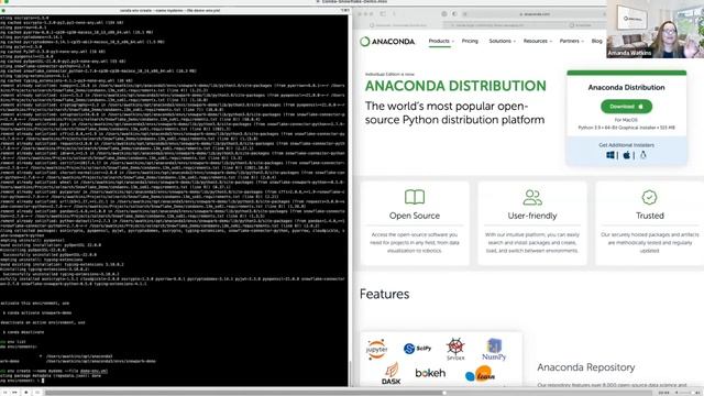 Managing Your Snowflake Python Environments Using conda смотреть онлайн