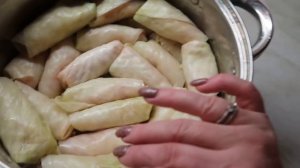 VLOG Накрутила голубцы, очень вкусные получились