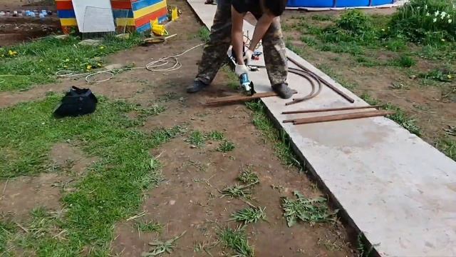 Арка для цветов. Своими руками.