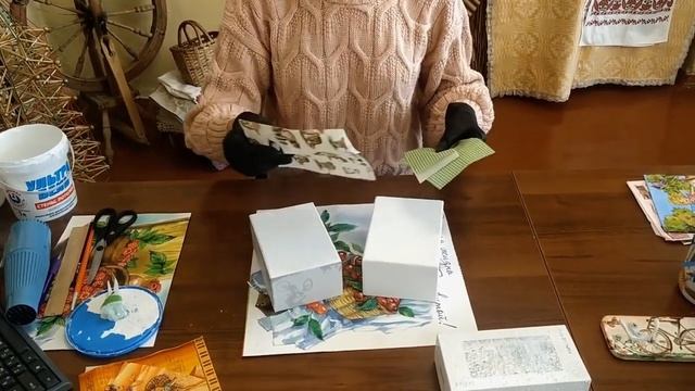 Мастер-класс "Изготовление и оформление шкатулки" смотреть онлайн