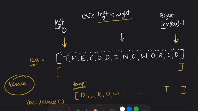 Reverse a String | reverse string leetcode | reverse string python | leetcode 344 смотреть онлайн