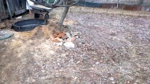 2019-04-07  Установка пластикового дренажного колодца для канализации