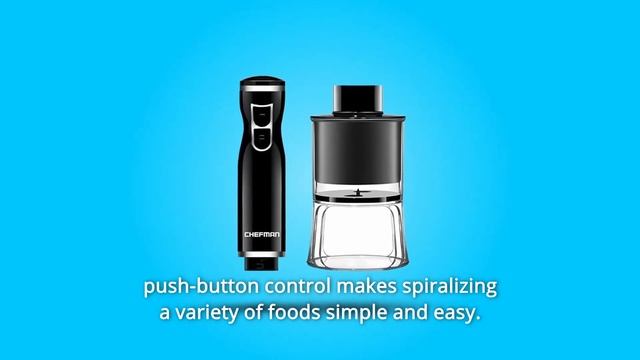Chefman Electric Spiralizer & Immersion Blender Review смотреть онлайн