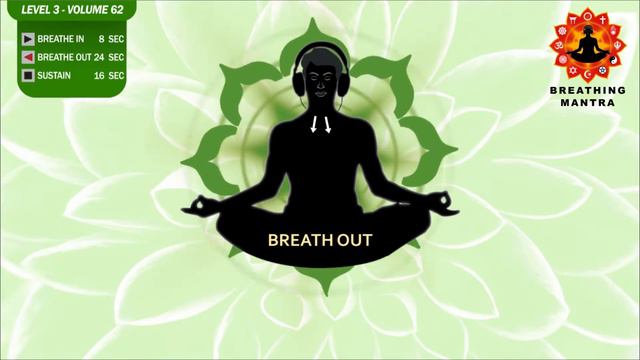 Guided Breathing Mantra (8-24-16) Pranayama Yoga Breathing Exercise Level 3 Vol 62 смотреть онлайн
