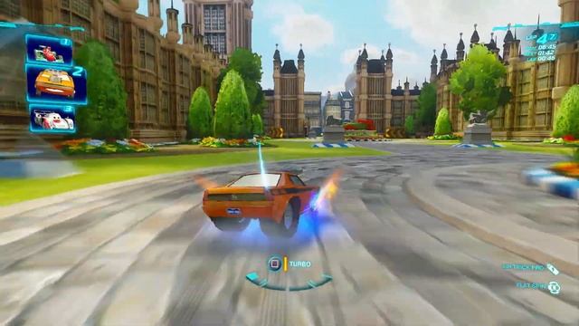 Cars 2 The Video Game | Snot Rod - Battle Race (Missiles) | Hyde Tour 7 Laps смотреть онлайн