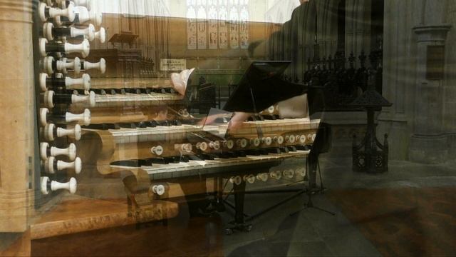 DEBUSSY - CLAIR DE LUNE - PIANO & PIPE ORGAN смотреть онлайн