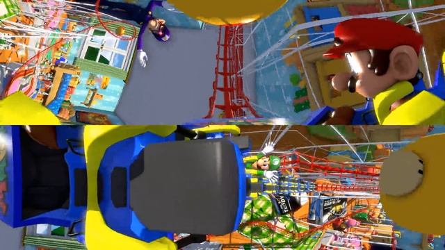?VR 360° Super Mario Roller Coaster смотреть онлайн