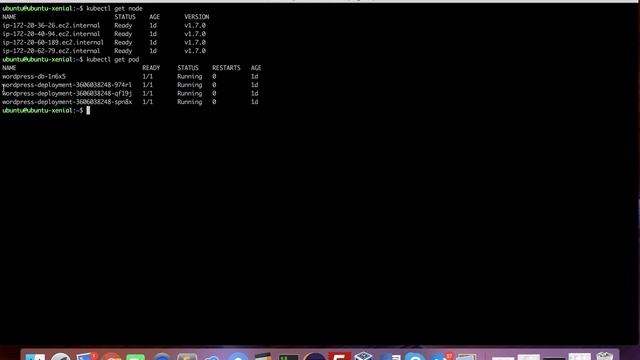 k8s wordpress aws demo смотреть онлайн