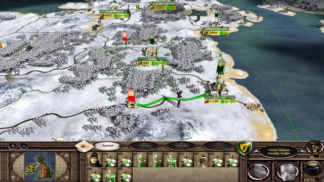 Прохождение Medieval 2 Total War Kingdoms #5 - Ирландия. Падение Дублина смотреть онлайн