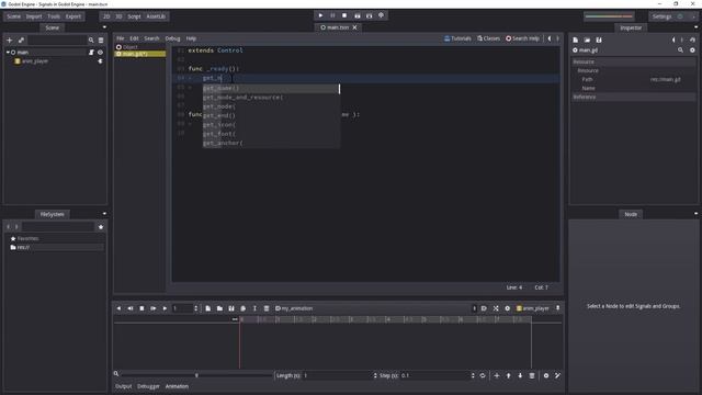Signals with Godot Engine смотреть онлайн