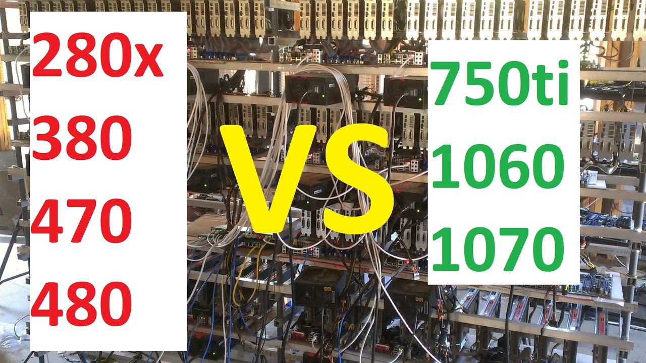 Сравним AMD 280x, 380, 470, 480 VS 750ti, 1060, 1070 смотреть онлайн