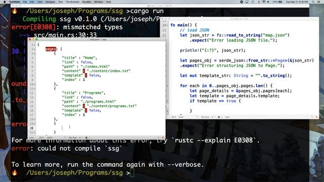 Code a Static Website Generator with Rust - Load HTML to String смотреть онлайн