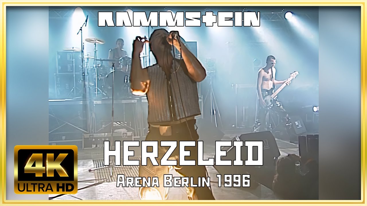 Rammstein Herzeleid 4K 100 Jahre Arena Berlin 1996 HD