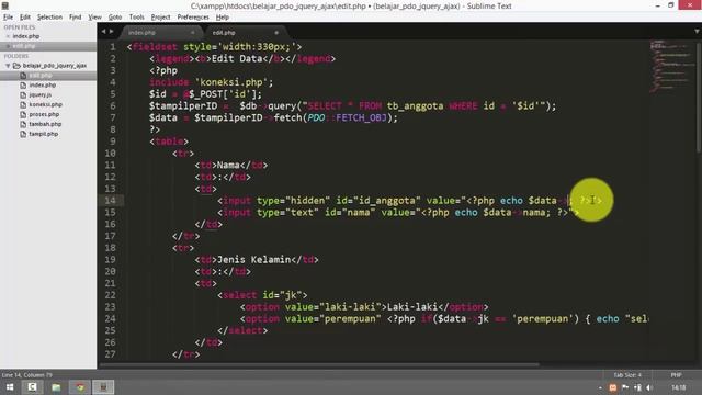 Membuat Edit dan Hapus Data dengan PHP PDO + jQuery Ajax (2) смотреть онлайн