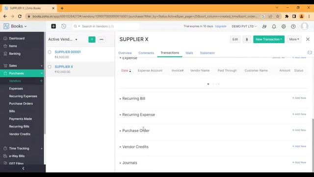 how to book expenses in zohobooks | Zoho Books tutorial | Zoho Books full course | zohobooks смотреть онлайн
