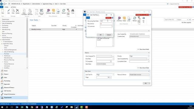 User Tasks (new in Dynamics NAV 2018) смотреть онлайн