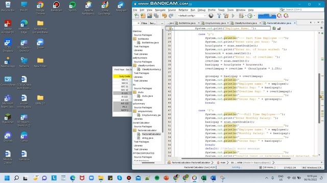 Programming 2 - Advanced Java : Factorial Calculator смотреть онлайн