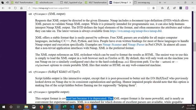 2020.02 - Using Nmap's XSLT switch to better organize result scan data смотреть онлайн