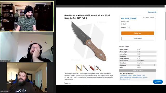 SNS; New ceramic blade material, weird knives and flipper tabs! 11/04/2021 смотреть онлайн