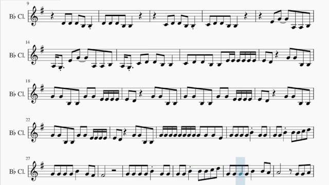 Clarinet Sheet Music: How to play OMG by NewJeans смотреть онлайн