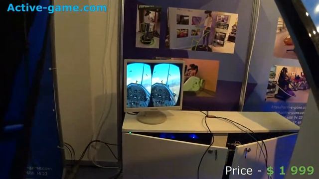 The best motion flight simulator VR made by active game смотреть онлайн
