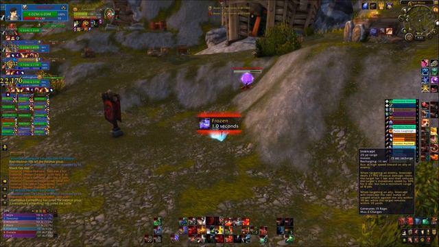 WoW PvP 7.2.5 BGs Prot War 14 - Tough Healer