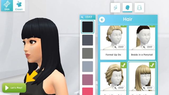 How to create your first sim on The Sims Mobile App | App Review смотреть онлайн