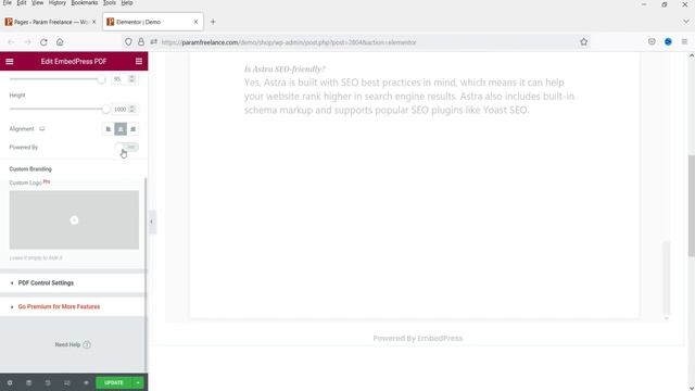 How to embed PDF in WordPress | Elementor & Gutenberg | Free plugin смотреть онлайн