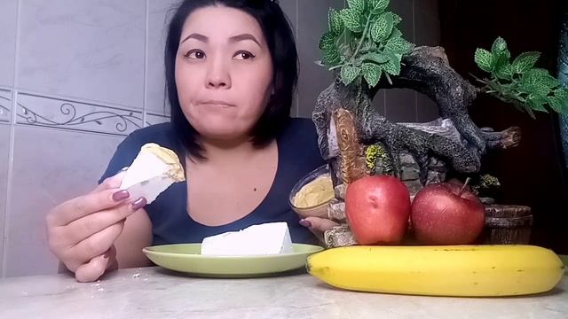 Перекус MARSHMALLOW с яичным желтком ?/ASMR