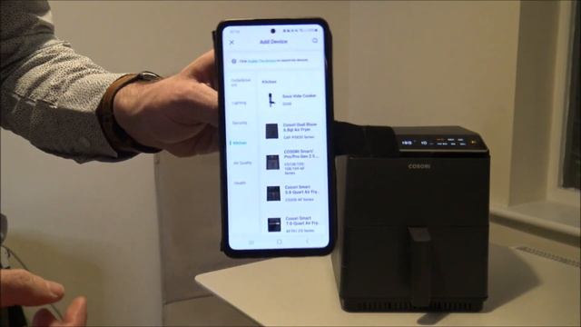 Cosori Dual Blaze 6.4 Litre Air Fryer Demonstration смотреть онлайн