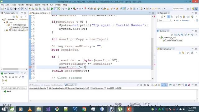 Introduction To Java Programming Exercise 5 37b смотреть онлайн