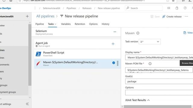 How to set up Selenium Maven Project and trigger Release in DevOps смотреть онлайн